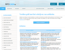Tablet Screenshot of infocash.nl